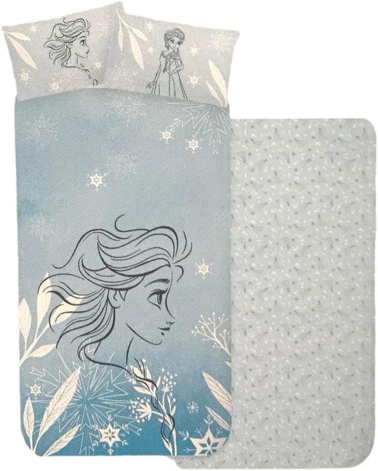 CARTOON Disney Frozen Completo lenzuola per bambini, set 3 pezzi, letto  singolo, 100% Cotone (2782) – Viterbo Home
