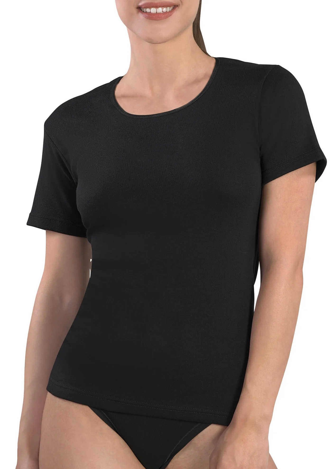 Maglia Termica Donna Manica Corta Girocollo MMDT792